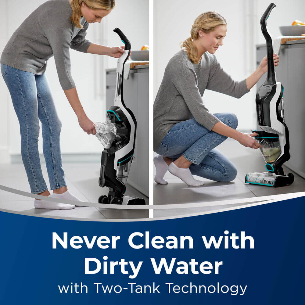 BISSELL® CrossWave® Cordless Max Multi-Surface Wet Dry Vac - Suvio