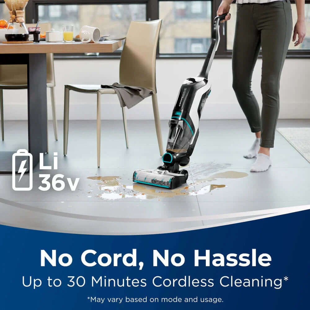 BISSELL® CrossWave® Cordless Max Multi-Surface Wet Dry Vac - Suvio