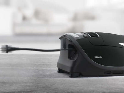 Miele Complete C3 Kona PowerLine - SGFE0 Canister Vacuum, Obsidian Black - Suvio