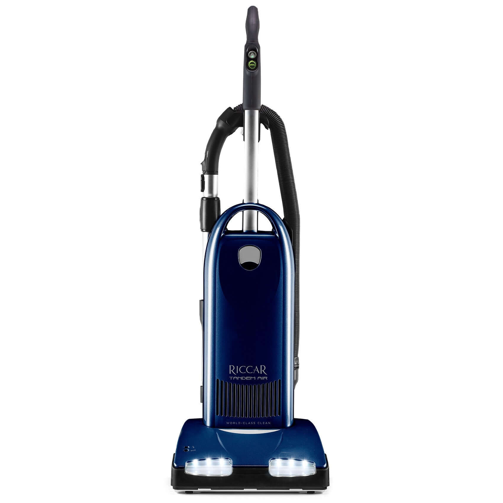 Riccar Tandem Air Series Deluxe Upright R30D, Navy Blue Metallic - Suvio